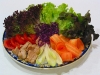 Ensalada de la huerta con atún escabechado